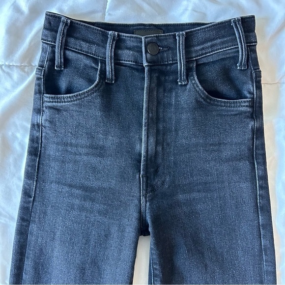 Mother The Hustler Ankle Fray jeans Encounters At Night 23 - Picture 4 of 15